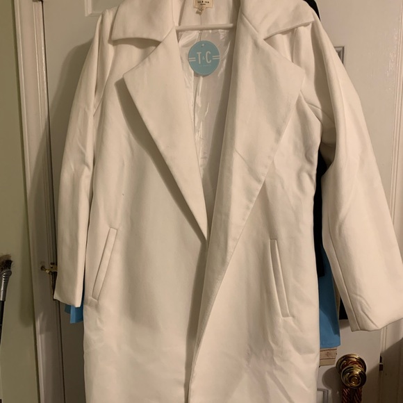 While wool Forever 21 mid-length Jacket - Picture 1 of 4